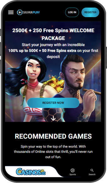 SilverPlay Casino Mobile App