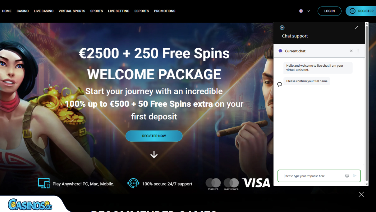 SilverPlay Casino Support