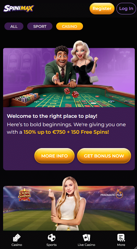 Spinimax Casio Bonuses
