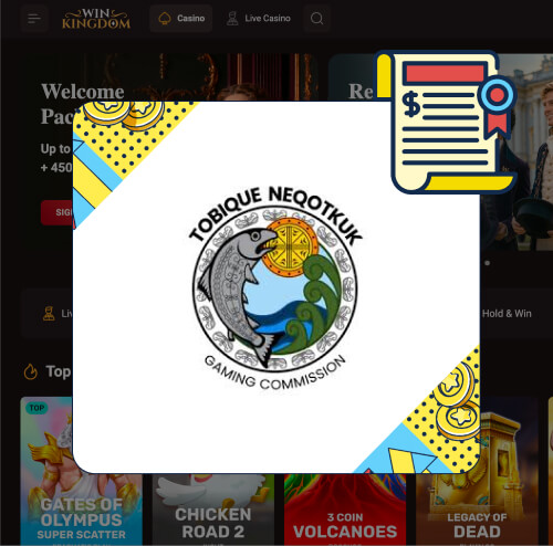 WinKingdom Casino’s License