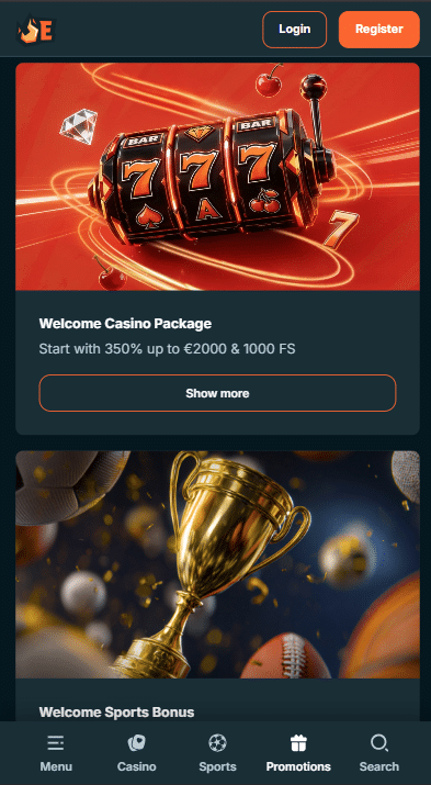 EmberBet Casino Bonuses