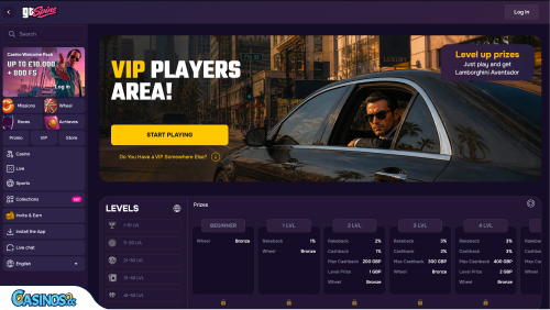 GT Spins Casino VIP program