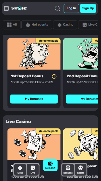 Inky Casino Bonuses