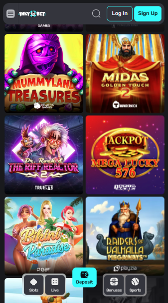 Inky Casino Games