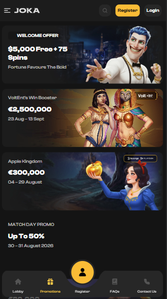 Joka Casino Bonuses