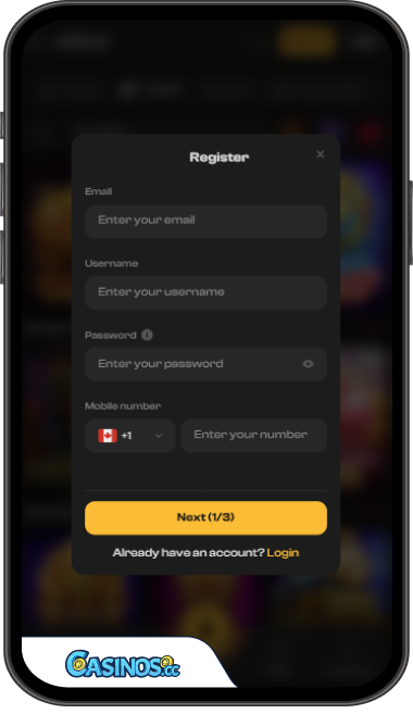 Joka Casino Login from Mobile