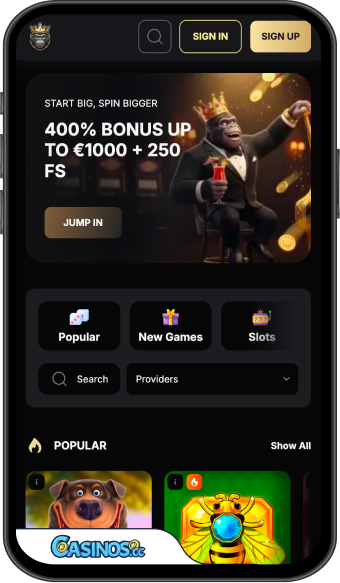 SpinKong Casino Mobile App