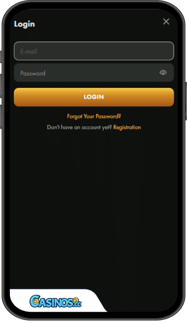 WinCrown Casino Login from Mobile