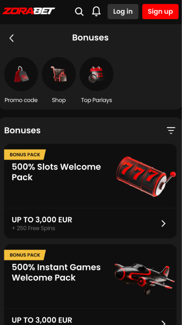 Zorabet Casino Promotions