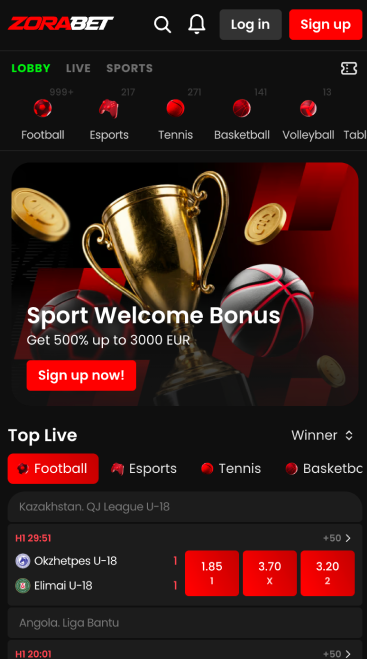 Zorabet Casino Sport betting