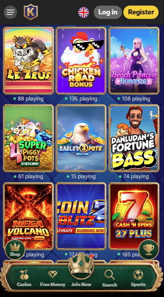 Kingia Casino Games