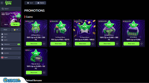 LuckyBoom Casino Promotions
