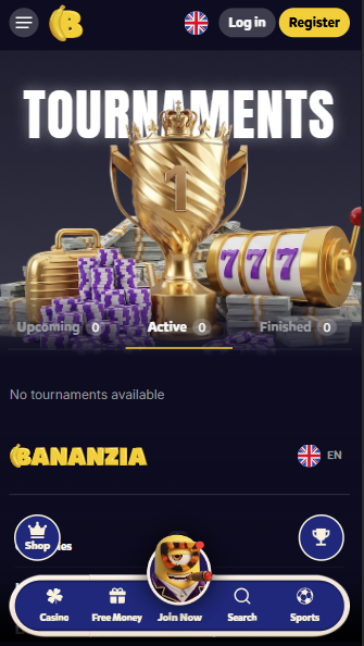 Bananzia Casino Tournaments