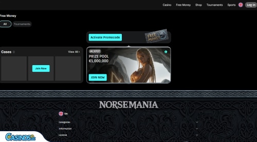NorseMania Casino Promotions