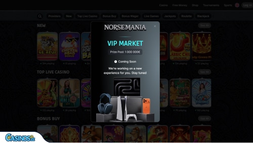 NorseMania Casino VIP program